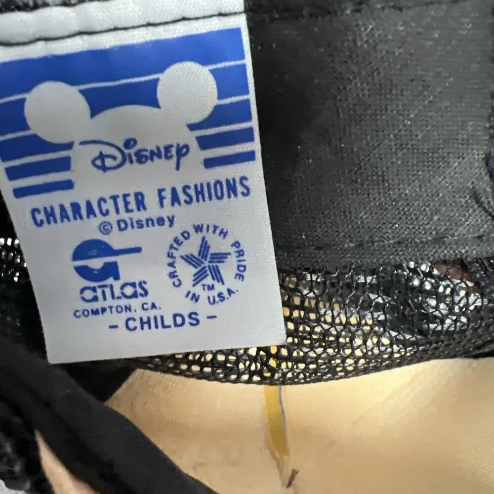 Vintage Disney Goofy Hat 80s Trucker Style Amusement Park Character Fashions Cap